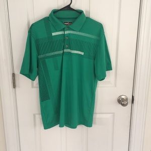 Green Grand Slam Golf Shirt